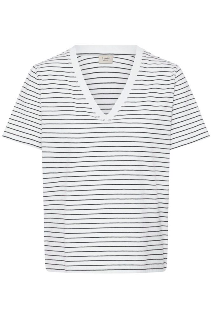 Feba Tee | Black Stripe