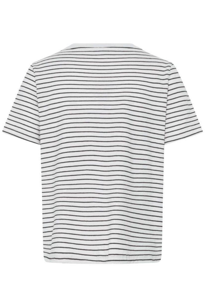 Feba Tee | Black Stripe