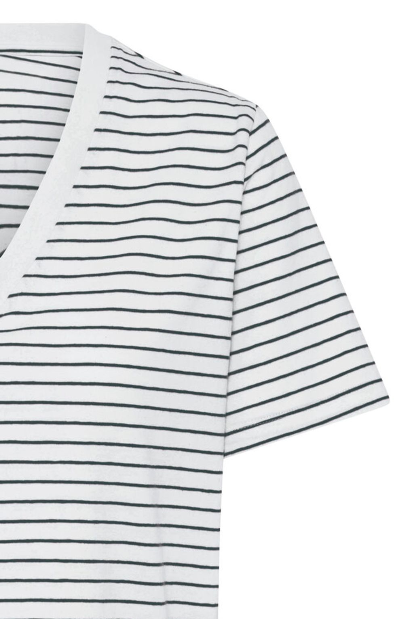 Feba Tee | Black Stripe