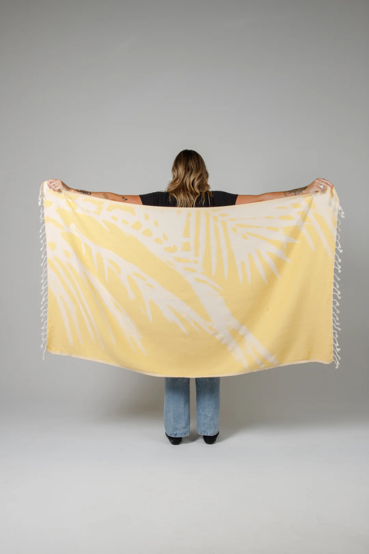 THE SOMERS | Palm Turkish Towel Apricot
