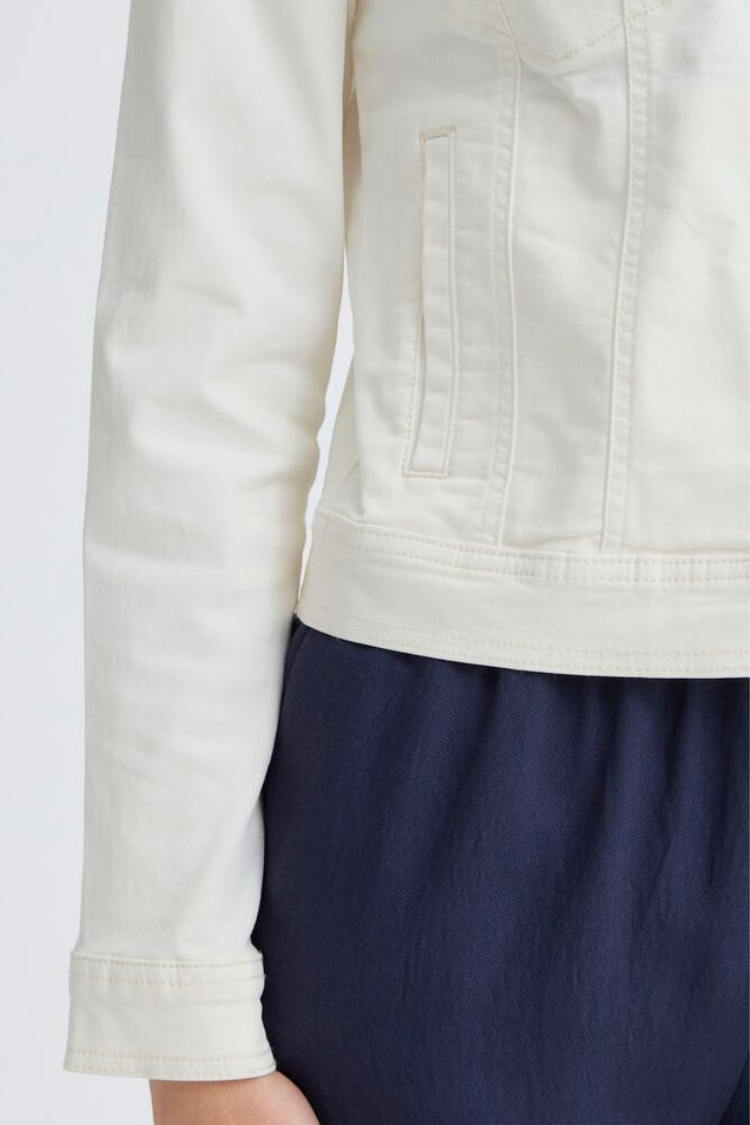 Twill Jacket | Off White