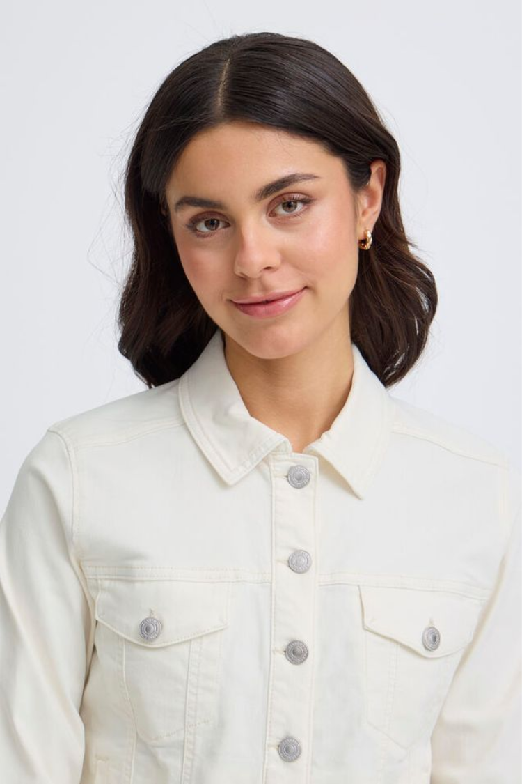 Twill Jacket | Off White