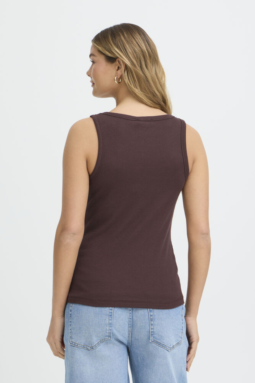 Hizamond Tank | Chocolate