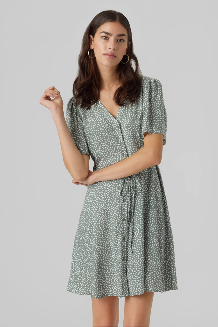 Alba Mini Dress | Laurel Wreath Dot