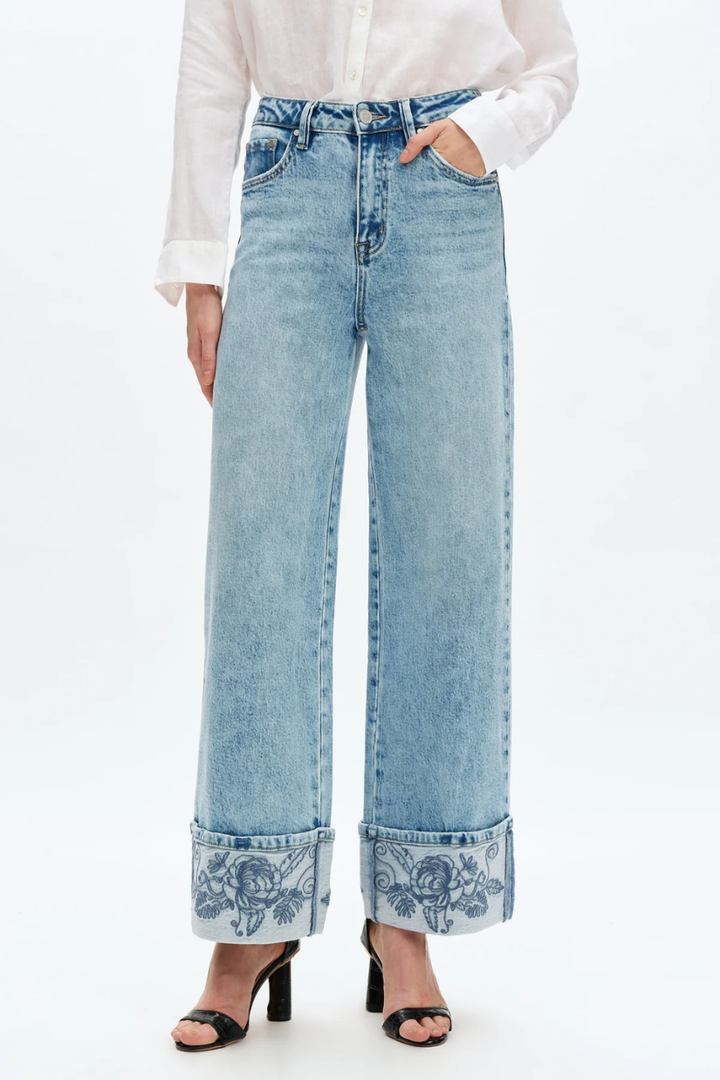 Flora High Rise Wide Leg