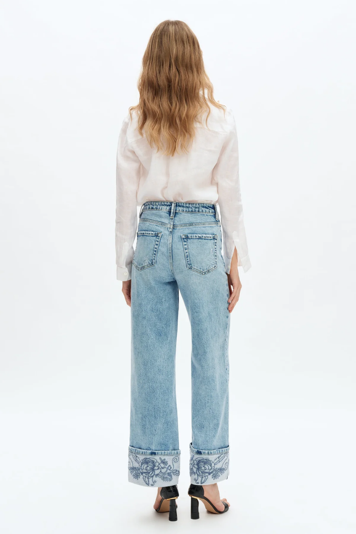 Flora High Rise Wide Leg