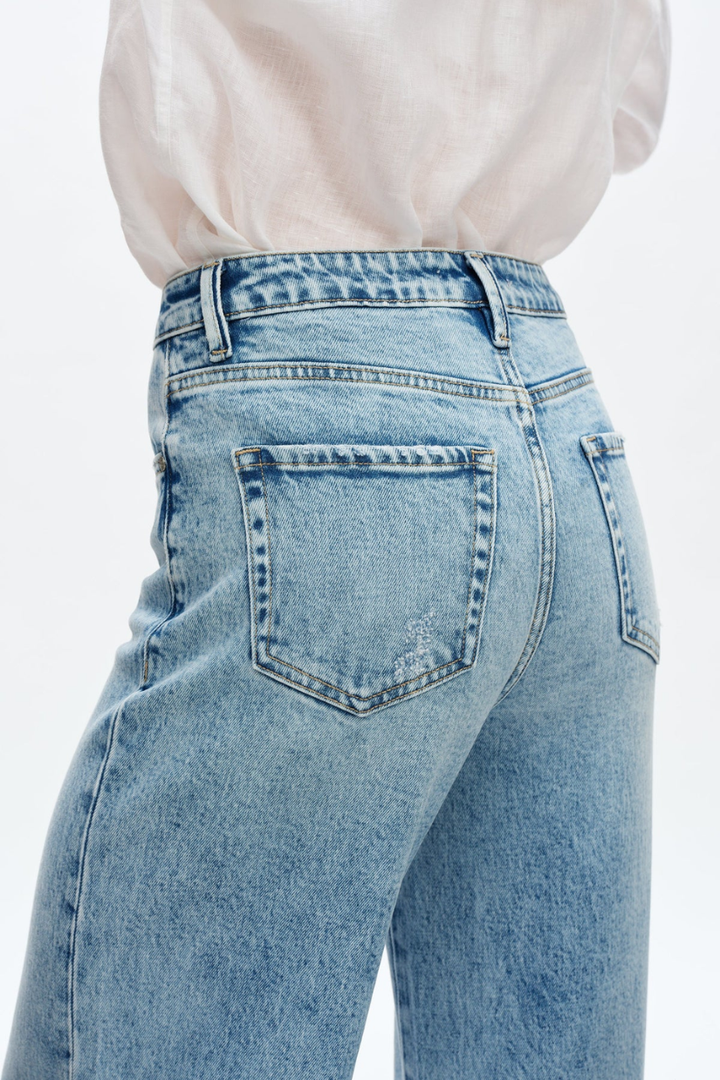 Flora High Rise Wide Leg