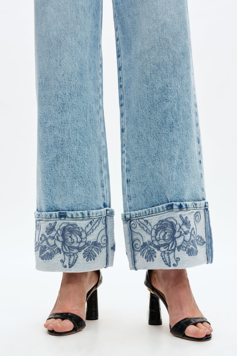 Flora High Rise Wide Leg