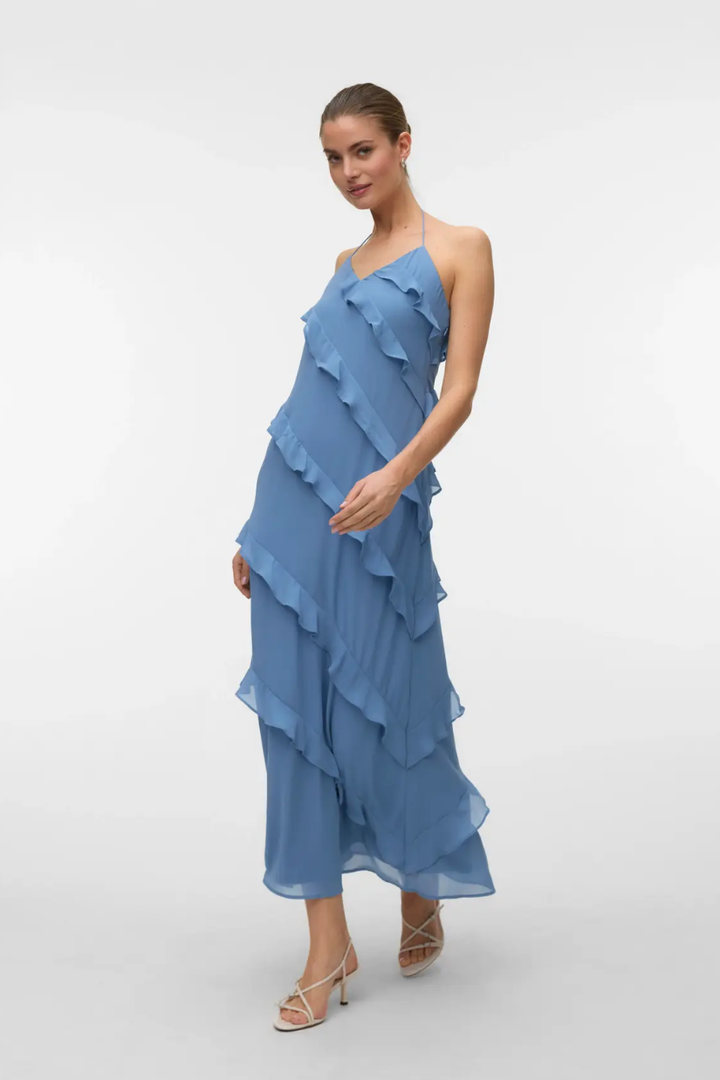 Marjorie Flounce Maxi Dress