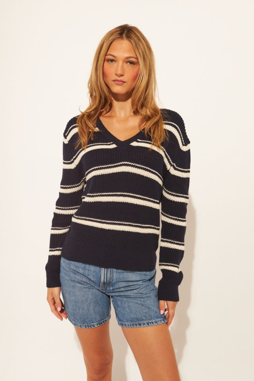 Monaco Stripe Pullover