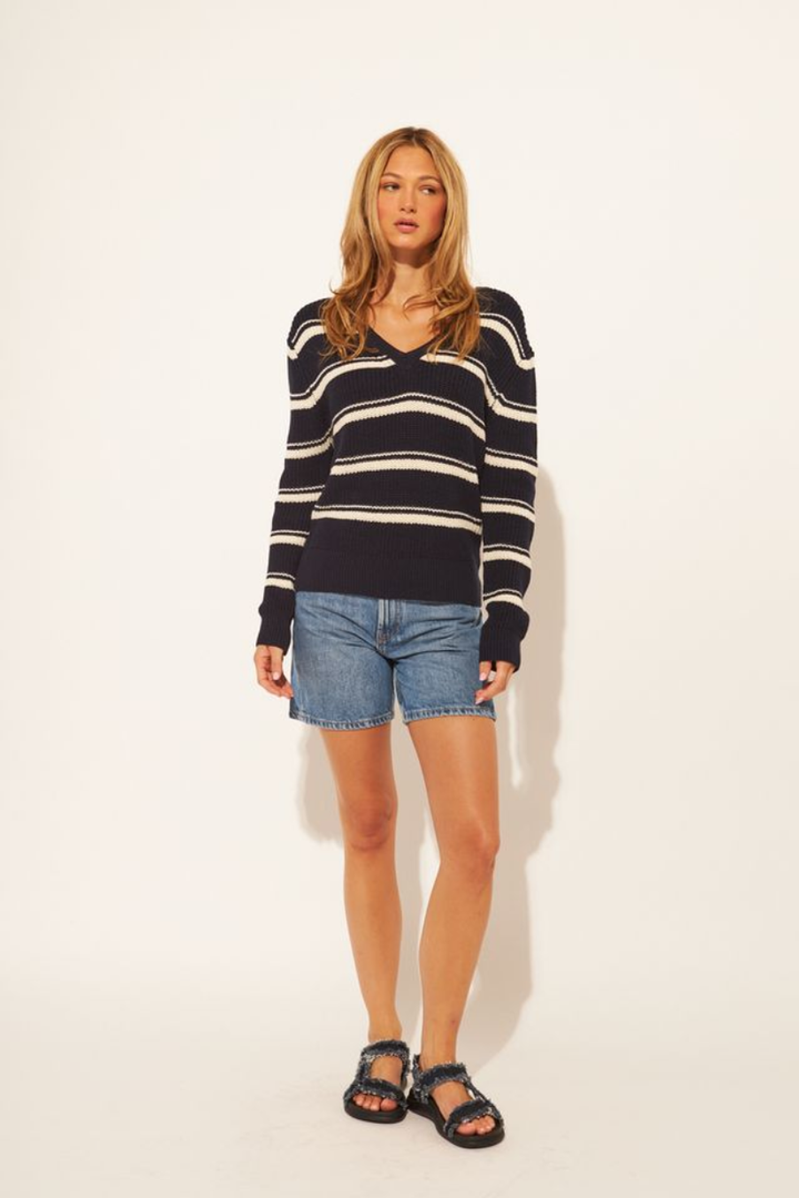 Monaco Stripe Pullover