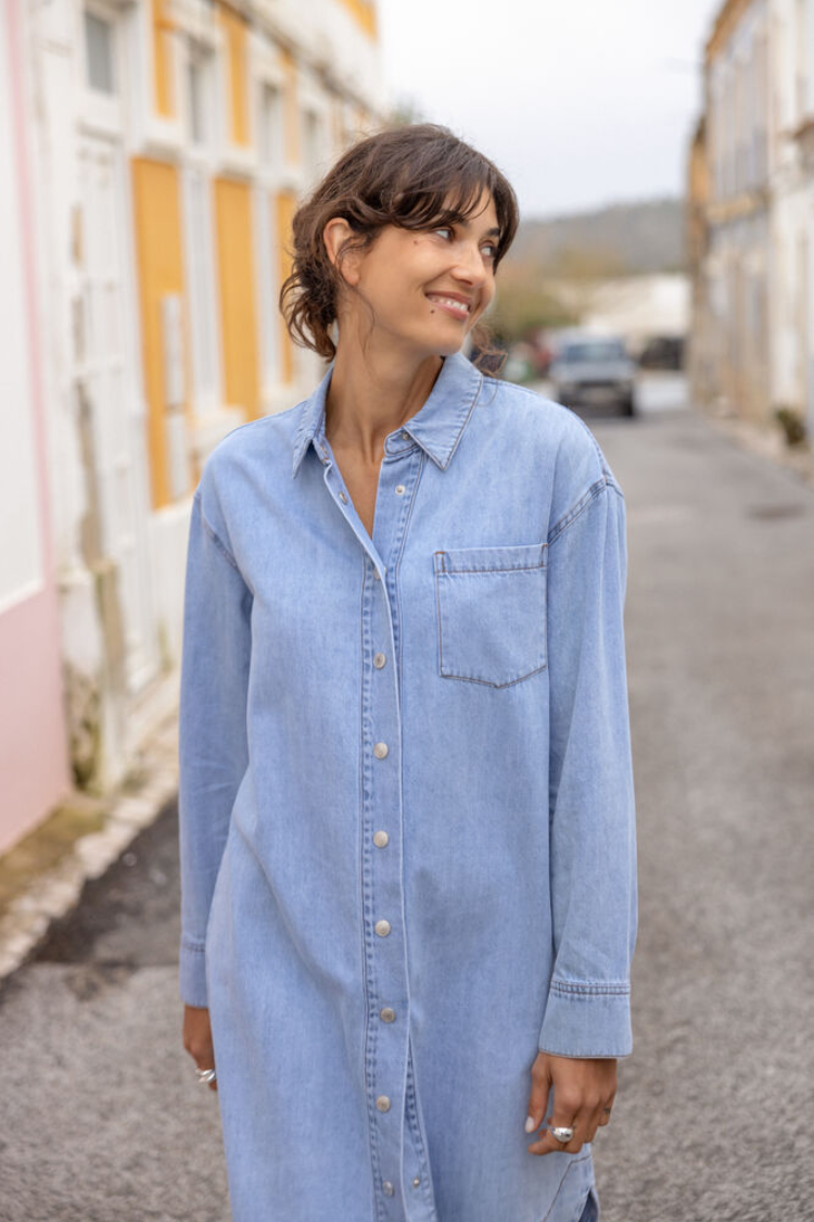 Lise Denim Shirt/Dress