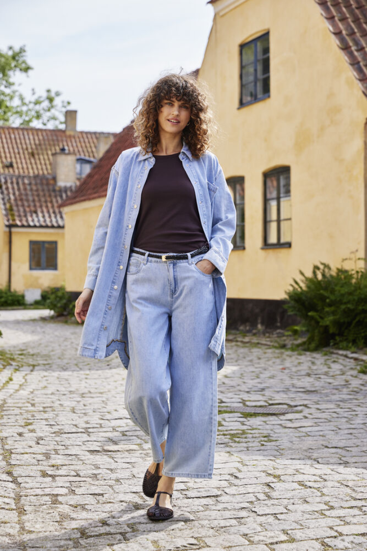 Lise Denim Wide Leg