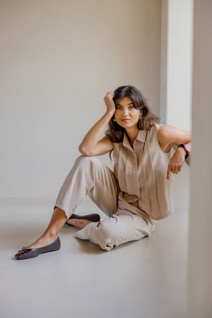 Adah Savanna Barrel Leg Trouser