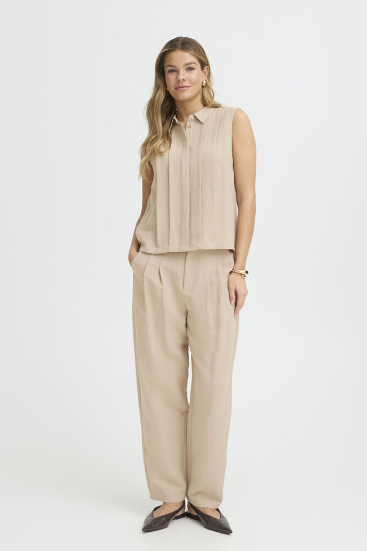Adah Savanna Barrel Leg Trouser