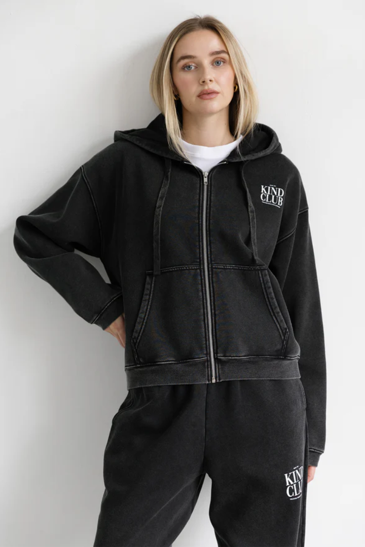 "Kind Club" Full Zip Hoodie