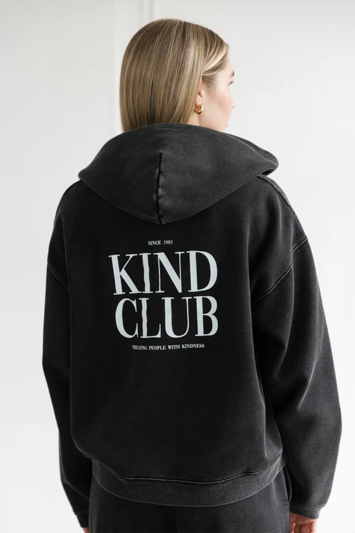 "Kind Club" Full Zip Hoodie