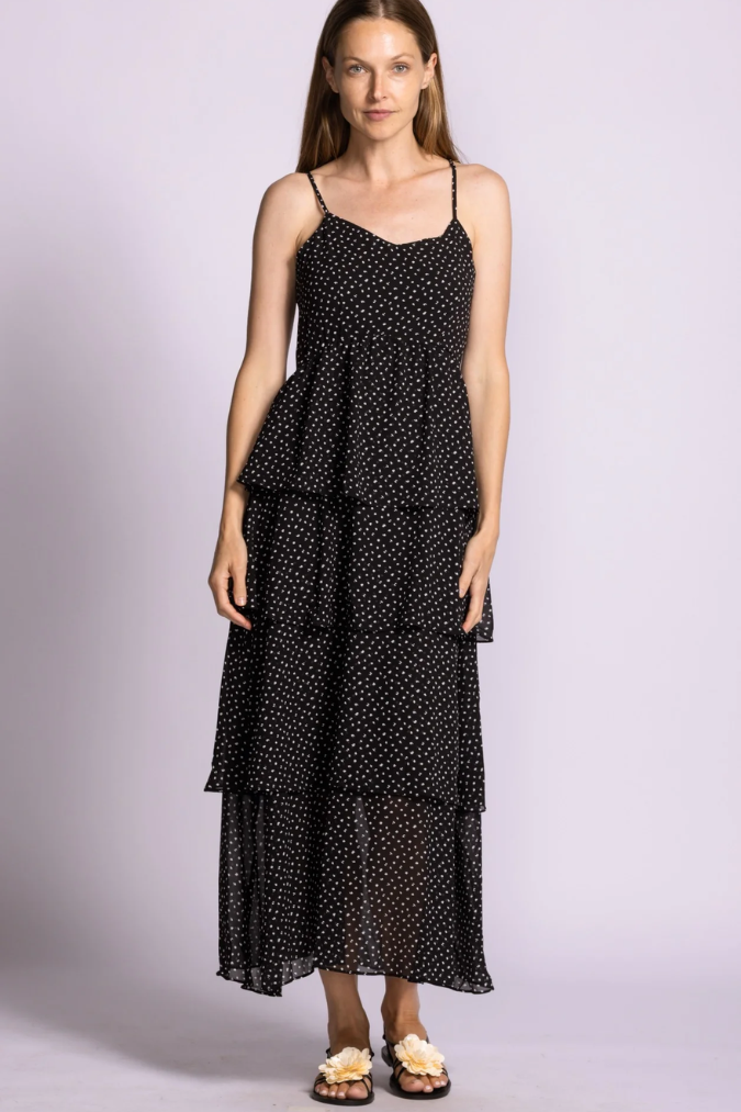 Finley Dress | Black &amp; White