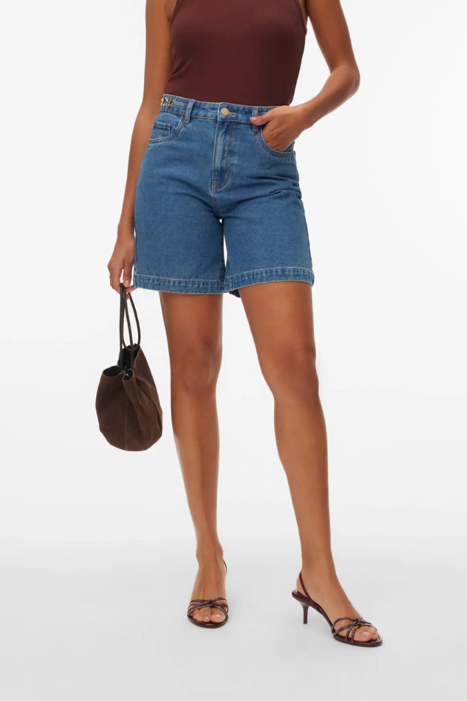 Kathy High-Rise Bermuda Shorts