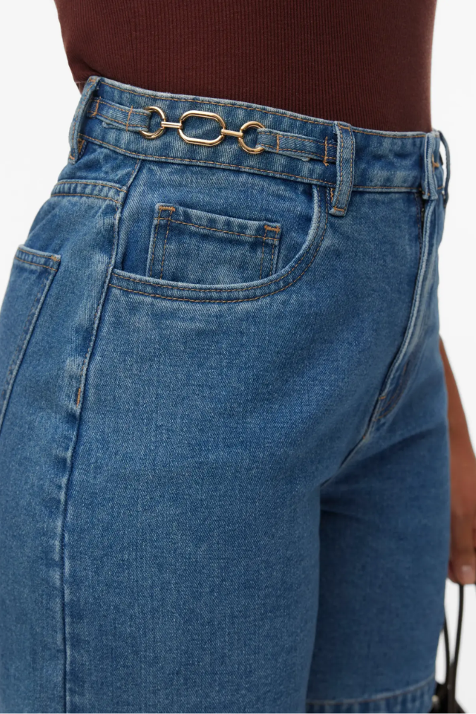 Kathy High-Rise Bermuda Shorts