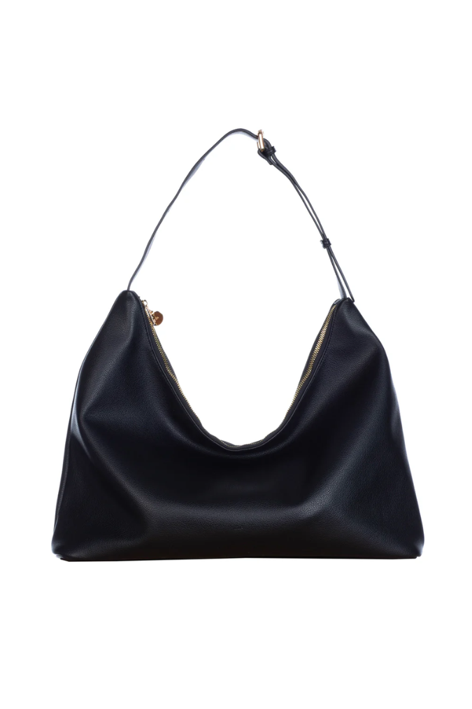 Triangle Bag | Black Pebble