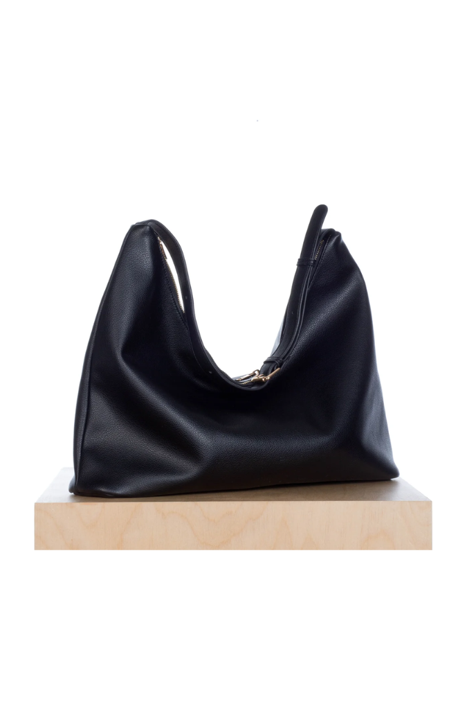Triangle Bag | Black Pebble