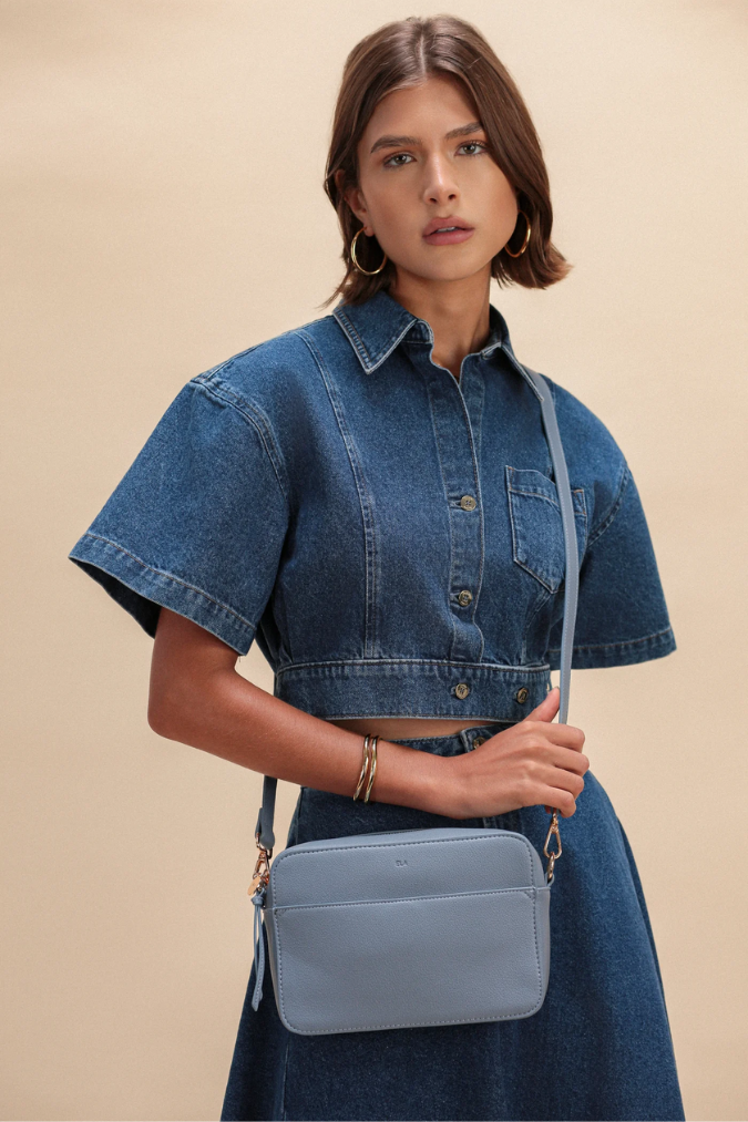 Bloom Bag | Blue Pebble