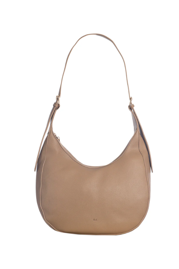 Hobo Bag | Taupe Pebble