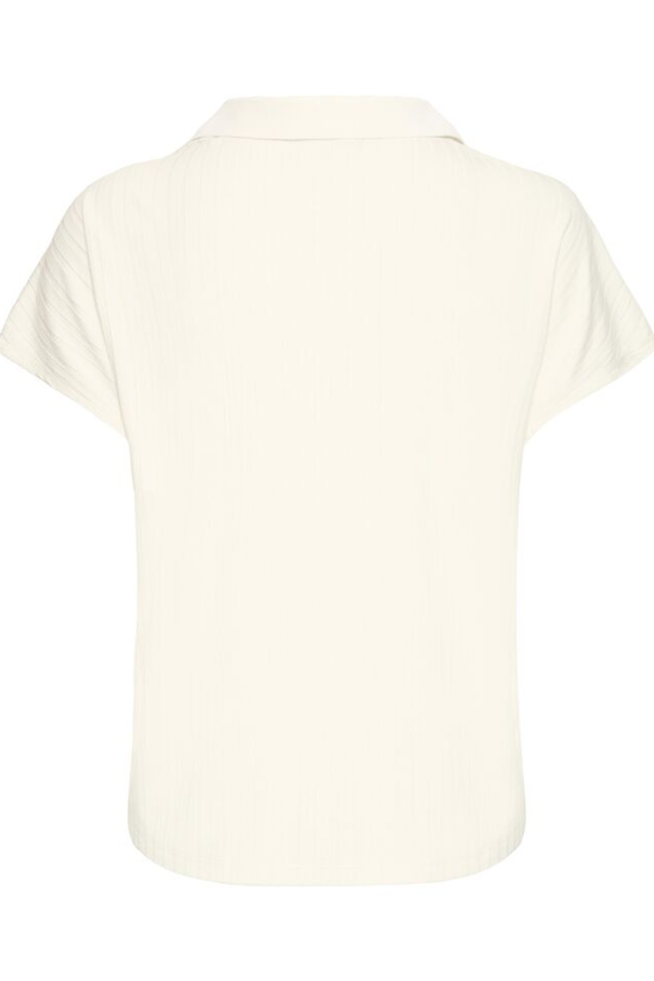 Faiza Knit Polo Tee