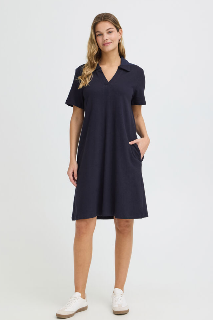 Fauna Golf Dress | Navy