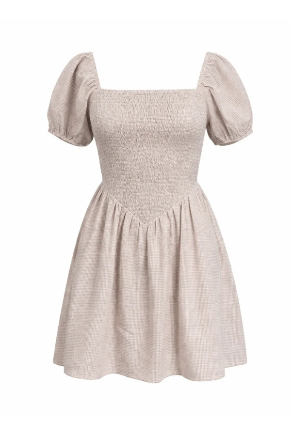 Ramona | Smocked Puff Sleeve Dress