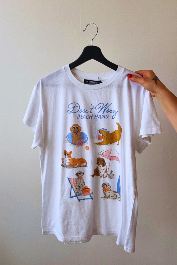 Beach Happy Graphic Tee