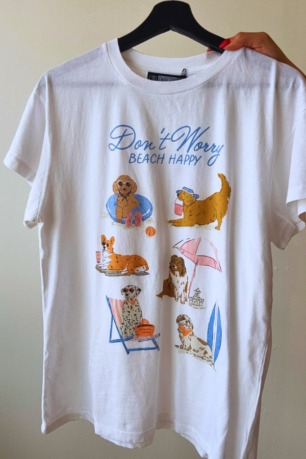 Beach Happy Graphic Tee