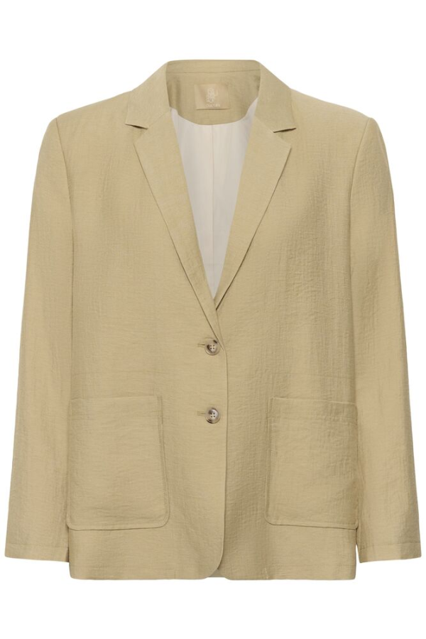 Heida Woven Linen Blazer