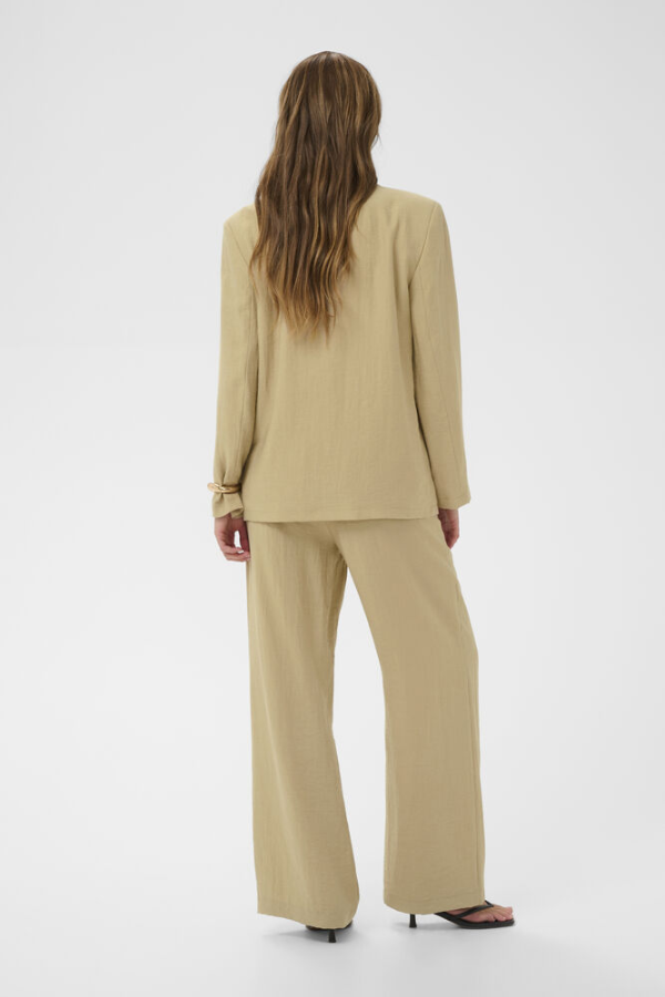 Heida Woven Linen Blazer