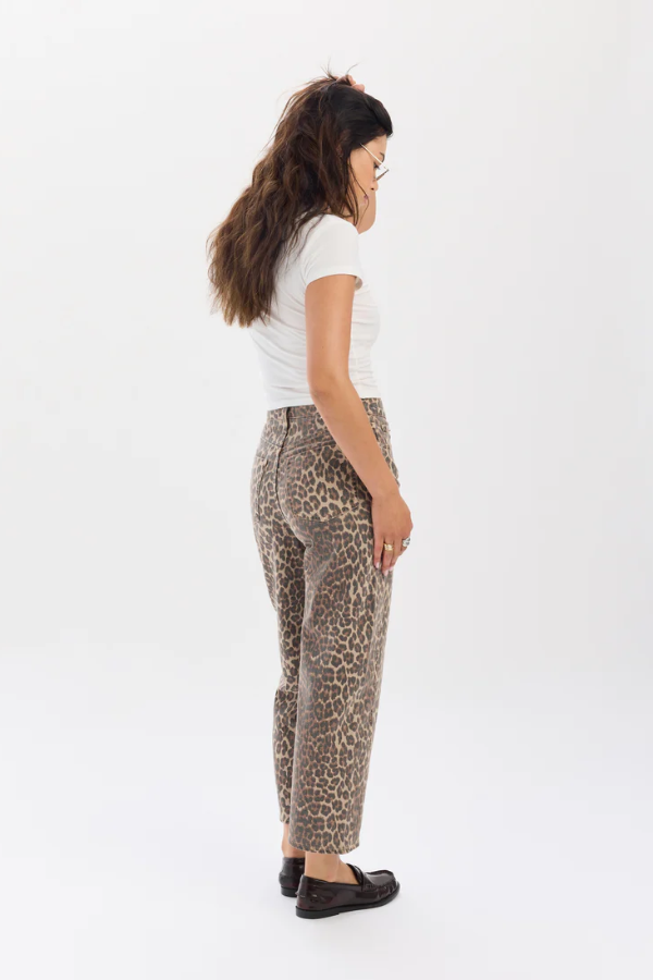 Westward High Rise Barrel Leg | Cool Cat