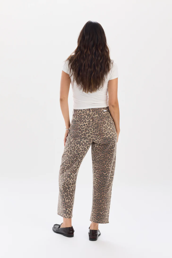 Westward High Rise Barrel Leg | Cool Cat