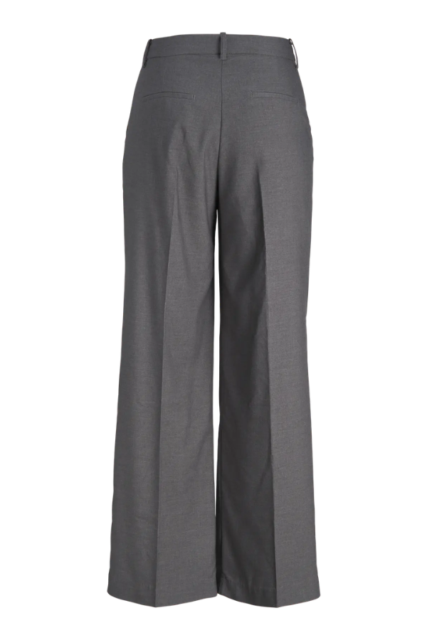 Ellis Wide Leg Trouser | Grey