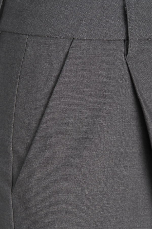 Ellis Wide Leg Trouser | Grey