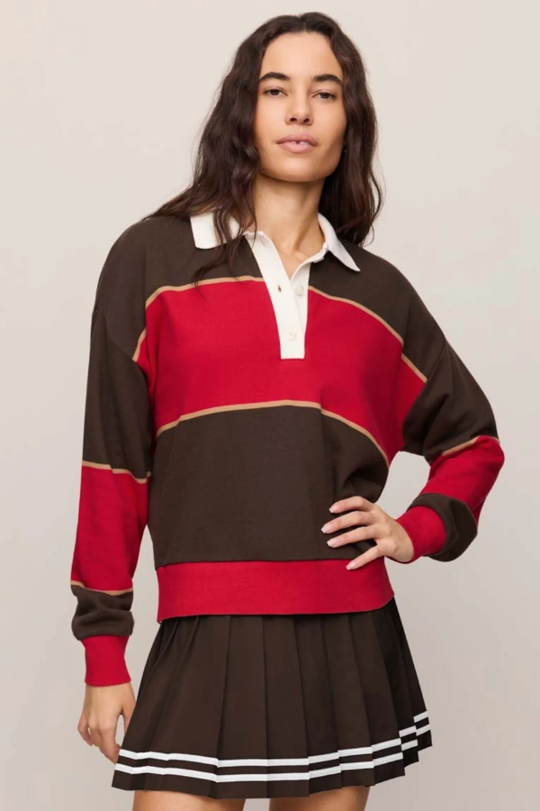 Study Break Polo Sweatshirt