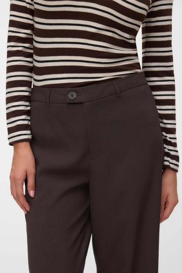 Texas Straight Leg Trouser | Chocolate Torte