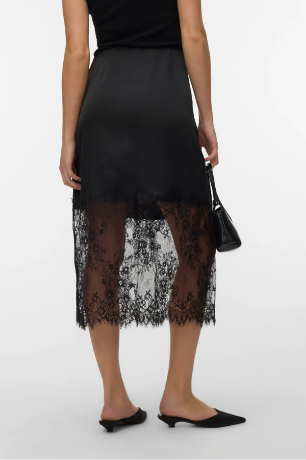 Mollie Lace High Waisted Skirt