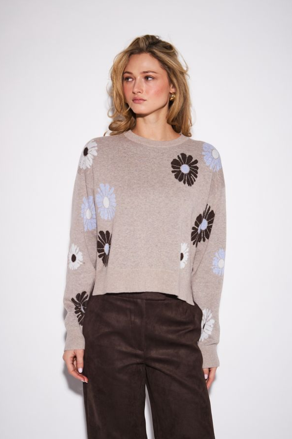 Presley Rose Bouquet Knit