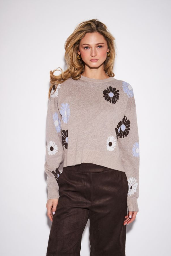 Presley Rose Bouquet Knit