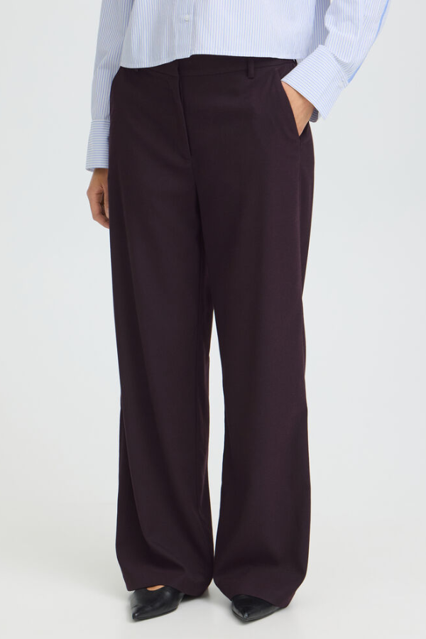 Lea Wide Leg Trouser | Port  Royale