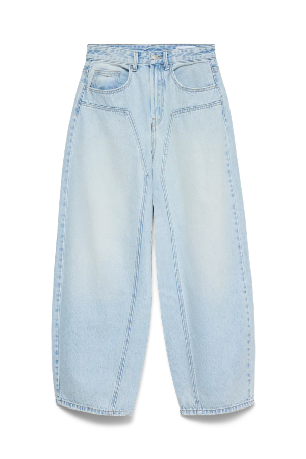 Zelda High Rise Barrel Jean