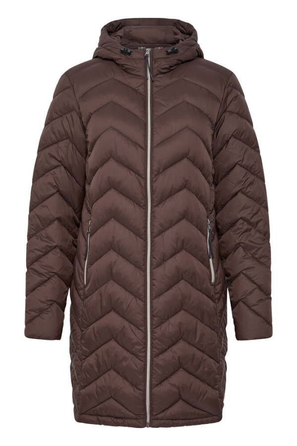 Hot Fudge Quilted Jacket