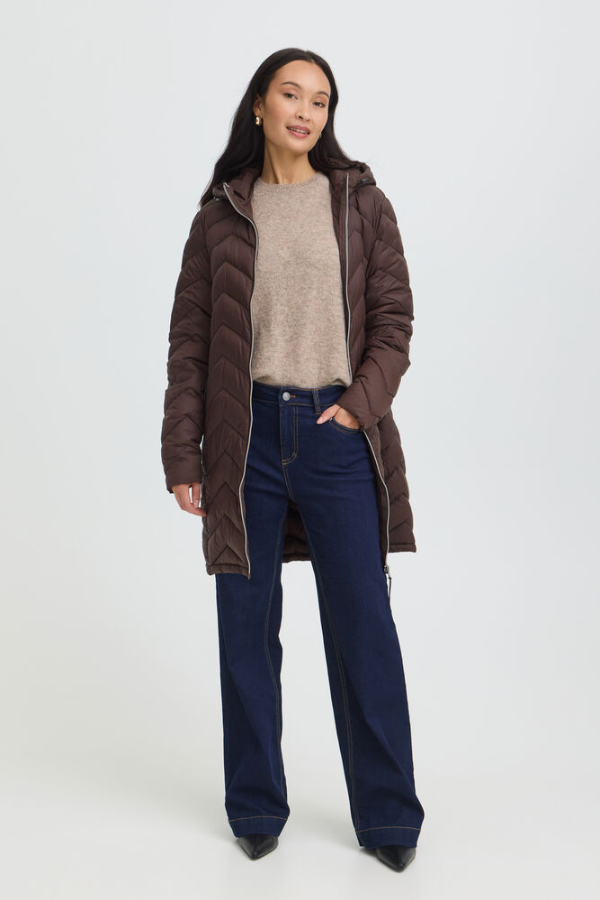 Hot Fudge Quilted Jacket