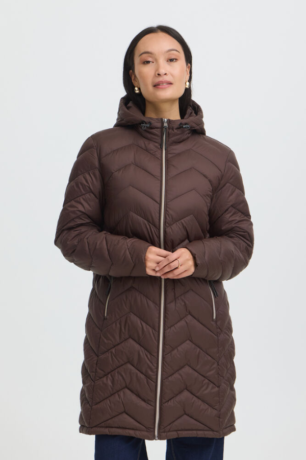 Hot Fudge Quilted Jacket