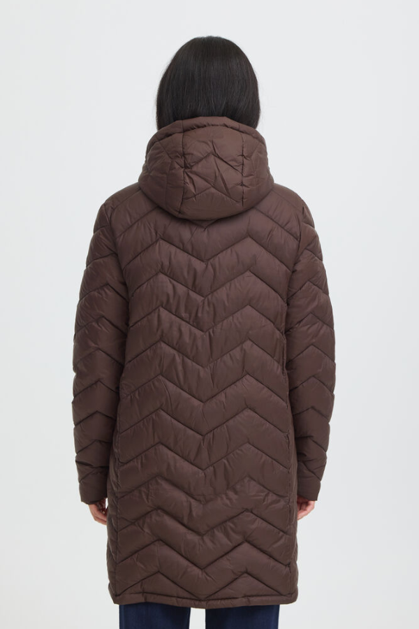 Hot Fudge Quilted Jacket